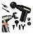 MASSAGEADOR PISTOLA 4 PONTEIRAS MUSCULAR PROFISSIONAL 6 VELOCIDADES - Imagem 1