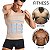 Cinta Masculina - Auxilio para postura e ficar no shape -  homens emagrecimento shaper do corpo cintura trainer colete barriga - Imagem 7