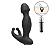 Vibrador de Próstata com Anel e Bullet de 1 Vibração Preto - Imagem 2