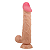 Pênis Realístico 19,4cm x 4,2cm com dupla Camada Sliding Skin - Imagem 4
