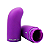 Vibrador Personal Ponto G  Aveludado Roxo - Imagem 2