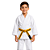 Faixa de Jiu-Jitsu Amarela Listra Preta Infantil - Imagem 2