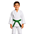 Faixa de Jiu-Jitsu Verde Listra Preta Infantil - Imagem 2
