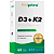 Vitamina D3 + K2 60 Cápsulas Fitoprime - Imagem 1