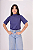 T-SHIRT GOLA ALTA - NAVY BLUE - Imagem 4