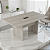 Mesa De Reunião Retangular 250X110 Com Caixa De Tomada Fresno/Fresno - Imagem 1