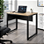 Mesa de Escritório 135x60 Reta Industrial Compacta Tampo de 30mm - Imagem 1