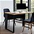 Mesa de Escritório 120x60 Reta Industrial Compacta Tampo de 30mm - Imagem 2