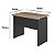Mesa de Escritório 90x60 Compacta Industrial com Tampo de 30mm - Imagem 3