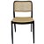 CADEIRA LONDRINA PRETO+RATTAN - Imagem 2