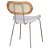 CADEIRA VENTANIA BASE CHAMPAGNE NUDE TECIDO - Imagem 4