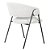 CADEIRA MALLET BASE PRETO CINZA BOUCLE - Imagem 4