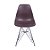 Cadeira Eames Sala de Reunião Jantar Escritório Base Cromada - Imagem 4