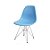 Cadeira Eames Sala de Reunião Jantar Escritório Base Cromada - Imagem 2