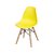 Cadeira Eames Kids Sala Quarto Base Madeira - Imagem 2
