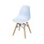 Cadeira Eames Kids Sala Quarto Base Madeira - Imagem 3