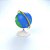 Planeta Terra de Mesa com Eixo Inclinado - Imagem 1