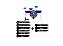 Bateria Infantil  Superman Azul - Imagem 5