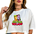 CROPPED GARFIELD -GOLA C - TAMANHO ÚNICO -  100% POLIESTER - Imagem 1