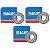 Kit 3 Rolamento Skf 62022Z Original Bosch - Imagem 1