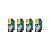 Jogo 4 Bico Injetor 0280157147 Original Bosch - Imagem 1