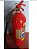 Extintor gas carbonico   6 KG completo pra (DESENTUPIR )COM DUAS MANGUEIRAS - Imagem 2