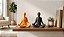 Escultura Meditação Zen - Imagem 1