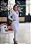 Jaleco Gola Blazer Feminino Branco Acinturado - Imagem 2