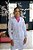 Jaleco Gola Blazer Feminino Branco Acinturado - Imagem 5