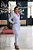 Jaleco Gola Blazer Feminino Branco Acinturado - Imagem 1