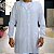 Jaleco Masculino Gola Blazer Branco - Imagem 2