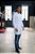 Jaleco Masculino Gola Blazer Branco - Imagem 1