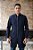 Jaleco Masculino Gola Padre Slim de Ziper Azul Marinho - Imagem 3