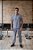 Scrub Masculino Cinza Claro - Imagem 1