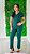 Scrub Feminino Verde Botanical Gabardine Anny - Imagem 4