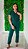 Scrub Feminino Verde Botanical Gabardine Anny - Imagem 2