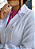 Kit Jaleco Gola Blazer Feminino Branco Acinturado - Imagem 4