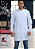 Kit Jaleco Masculino Gola Padre Masculino Branco - Imagem 3