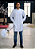 Kit Jaleco Masculino Gola Padre Masculino Branco - Imagem 2