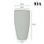 Vaso Conico Slim Liso 45 Aço Corten - Imagem 2