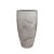 Vaso Conico Slim Liso 33 Cimento Queimado - Imagem 1