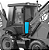 Vidro Frontal Inferior Direito 1/4  Retro  JCB 3C 827/80370 - Imagem 2