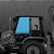 Vidro Superior Porta Esquerda Retro JCB 3CX 334/Y0831 - Imagem 2