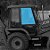Vidro Superior da Porta Direita Retro JCB 3CX 334/Y0833 - Imagem 2