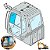 Vidro Superior da porta (Janela) Escavadeira Case CX220B - Imagem 1