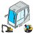 Para-brisa Frontal Superior Volvo EC210 EC140B 14506807 - Imagem 1