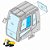 Vidro Janela da Porta Escavadeira Hyundai 71N6-02540 - Imagem 1