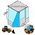 Vidro Para-brisa Lateral Esquerdo Carregadeira Caterpillar 924G 924H 938H 1076144 - Imagem 1
