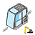 Vidro Superior Porta Escavadeira Komatsu PC200-8 20Y5312850 - Imagem 1