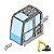 Para-brisa Inferior Escavadeira Komatsu PC200-8 20Y5311611 - Imagem 1